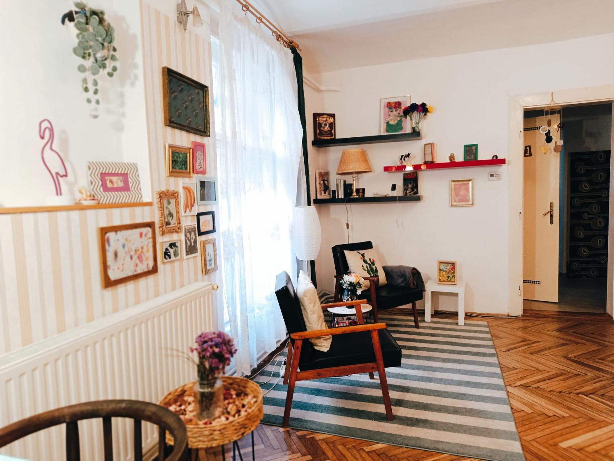 Flat In Historic Villa With Your Own Private Garden, Near City Park Budapest Eksteriør bilde